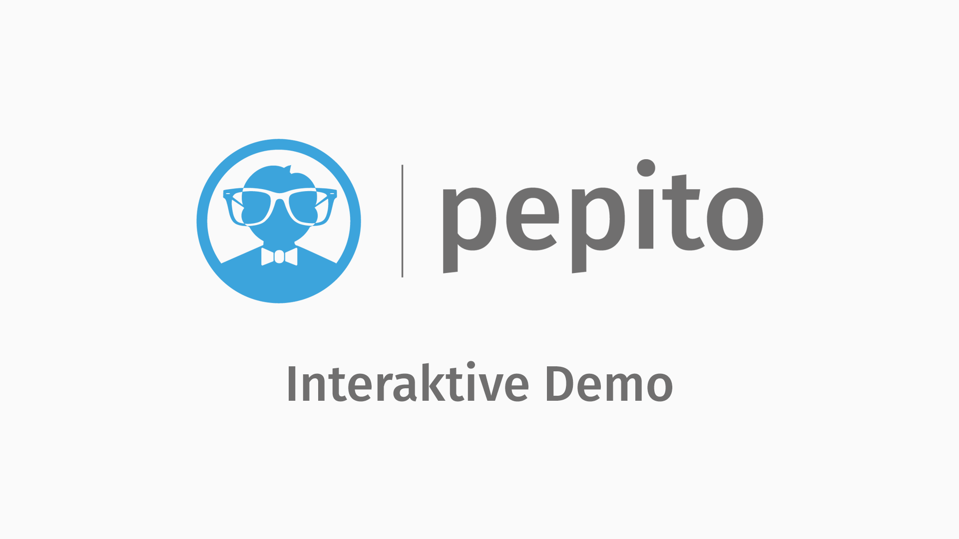 pepito - Interaktive Demo